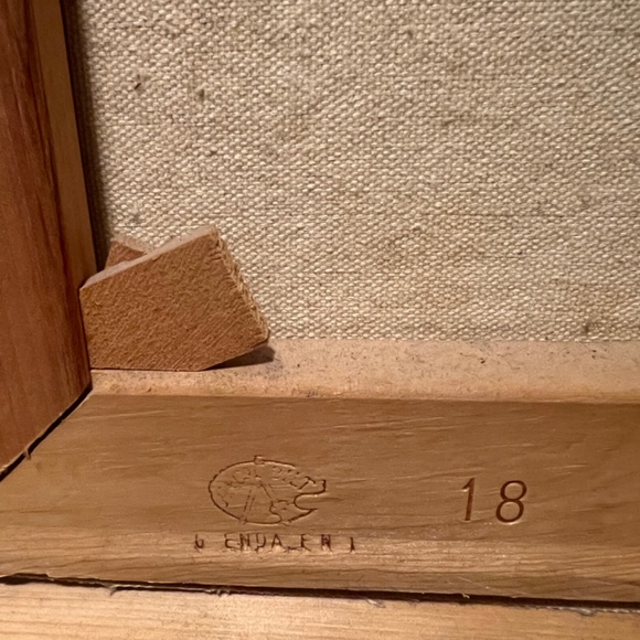 VINTAGE W.C. FIELDS ORIGINAL OIL ON CANVAS PAINTING SIGNED BY ARTIST FLO - Picture 10 of 13